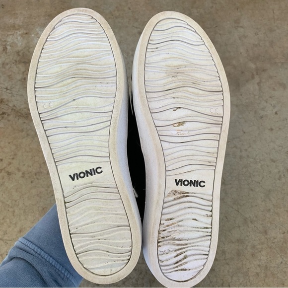 Vionic Velour Black Loafers Size 8.5 - Picture 10 of 11